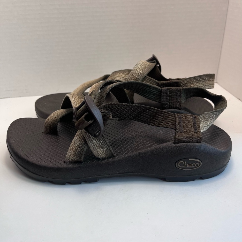 Chaco Women's Sz 8 Dark Fade Performance Sandals Thick Toe Strap